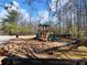 Community playground with slides, climbing structures, and wood chip ground cover at 1755 Presidents Dr, Lawrenceville, GA 30043