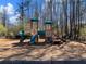 Community playground area with play structures and soft landing zone under mature trees at 1755 Presidents Dr, Lawrenceville, GA 30043