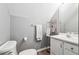 Cozy bathroom featuring modern fixtures and ample natural light at 509 Plantation Creek Dr, Loganville, GA 30052
