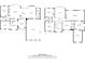 Detailed floor plan showcasing the layout of the first and second floors, including bedrooms and living spaces at 330 Tupelo Trl, Canton, GA 30114