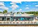 A large food hall featuring West End restaurants with ample outdoor seating in a vibrant community space at 994 Byron Sw Dr, Atlanta, GA 30310