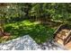 Landscaped backyard with a nice deck at 1563 Westwood Sw Ave, Atlanta, GA 30310