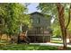 Green backyard featuring a nice deck at 1563 Westwood Sw Ave, Atlanta, GA 30310