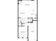 Layout of the first floor showing the Gathering room, kitchen, living room, dining area, and garage at 2382 Capella Sw Cir, Atlanta, GA 30331