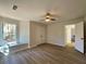 Bedroom features new flooring, ample closet space and natural lighting at 3850 Westwick Nw Way, Kennesaw, GA 30152