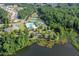 Beautiful community with lake views, mature trees, pool, tennis courts, and playground near the neighborhood at 213 Augusta Walk, Canton, GA 30114