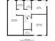 Floor plan of the basement level, with dimensions, of this home at 232 Mathewson Sw Pl, Atlanta, GA 30314