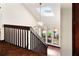 Well-lit foyer with skylight and tile floors, offering a welcoming entrance to the home at 250 Bruton Way, Atlanta, GA 30342