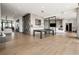 Spacious common area with pool table, stylish decor, and modern design elements at 788 W Marietta Nw St # 116, Atlanta, GA 30318