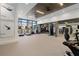 Well-equipped gym featuring treadmills, ellipticals, and strength training equipment at 788 W Marietta Nw St # 116, Atlanta, GA 30318