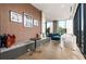 Comfortable lounge with built-in seating, stylish décor, and plenty of natural light at 788 W Marietta Nw St # 116, Atlanta, GA 30318