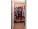Spacious walk-in closet with ample storage for clothes, bags, and shoes at 2974 Michelle Lee Dr, Dacula, GA 30019
