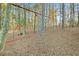 Backyard adventure with an obstacle course, swings, and ropes at 2316 Ridge View Dr, Loganville, GA 30052