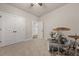 A room with a drum set and a double door closet at 2316 Ridge View Dr, Loganville, GA 30052
