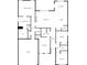 Detailed floor plan showcasing the layout and dimensions of the home's rooms and spaces at 2316 Ridge View Dr, Loganville, GA 30052