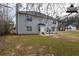 Virtually staged backyard showcasing the patio area with outdoor seating at 4060 Rockmill Cv, Ellenwood, GA 30294