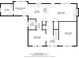 First floor plan showcasing the layout of the living room, dining room and kitchen at 67 Blue Springs Sw Ct, Lilburn, GA 30047