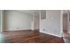 Open floor plan with updated flooring and neutral paint at 1325 Classic Ne Dr, Conyers, GA 30013