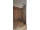 Modern bathroom featuring a spacious walk-in shower with patterned tile flooring at 1325 Classic Ne Dr, Conyers, GA 30013