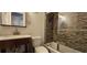 Bathroom with shower, toilet and sink at 2965 Pharr Court South Nw # 316, Atlanta, GA 30305