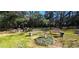 A tranquil yard area offering various seating options amidst lush greenery, perfect for relaxation and outdoor enjoyment at 2965 Pharr Court South Nw # 316, Atlanta, GA 30305