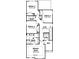 Upstairs floor plan featuring bedrooms, including a Primary suite, three bathrooms, and a loft at 3047 Abelia Dr, Buford, GA 30519