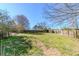 Spacious back yard with a wood fence and plenty of room for outdoor activities and gatherings at 4821 Mainstreet Valley Trce, Stone Mountain, GA 30088