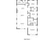 Floorplan of a home with a living room, kitchen, and bedrooms at 1057 Regent Sw St, Atlanta, GA 30310