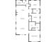 Floorplan of a home with a living room, kitchen, and bedrooms at 1057 Regent Sw St, Atlanta, GA 30310