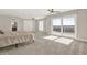 Large bedroom with access to a balcony and ensuite bathroom featuring neutral colors at 2150 Fincher Rd, Canton, GA 30114