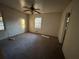 Bedroom with ceiling fan and natural light at 3195 Benjamin E Mays Sw Dr, Atlanta, GA 30311