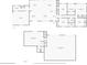 Floor plan layout of the home and basement including finished and unfinished spaces at 150 Melody Ln, Fayetteville, GA 30215