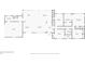 First floor plan layout of the home including kitchen, dining room, bedrooms and bathrooms at 150 Melody Ln, Fayetteville, GA 30215