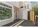 Exterior view of a deck attached to the back of the house at 312 River Glen Dr, Roswell, GA 30075