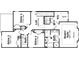 Second floor plan of a house showing the loft and four bedrooms at 4315 Easter Lily Ave, Buford, GA 30519