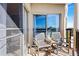 Relaxing balcony seating with an open view of the neighborhood at 1 Biscayne Nw Dr # 804, Atlanta, GA 30309