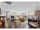 Inviting community room with comfortable seating and a stylish bar area for socializing at 1 Biscayne Nw Dr # 804, Atlanta, GA 30309
