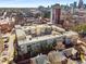 Aerial view of the apartment community with city skyline in the background at 384 Ralph Mcgill Ne Blvd # 314, Atlanta, GA 30312