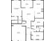 Floor plan layout of home showing dimensions and relationships between rooms at 6491 Stonelake Sw Pl, Atlanta, GA 30331