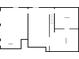 Schematic floor plan depicting the layout of the garage, storage, and basement spaces with clearly marked stairs at 2280 Lansdowne Dr, Canton, GA 30115