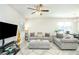 Comfortable living room with modern furnishings and plenty of natural light at 375 Milton Dr, Covington, GA 30016