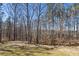 Lush, wooded backyard providing privacy and natural beauty at 684 Old Cumming Rd, Sugar Hill, GA 30518