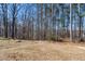 Expansive backyard featuring mature trees and lush greenery at 684 Old Cumming Rd, Sugar Hill, GA 30518
