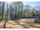 Large backyard with mature trees, offering a serene and private outdoor space for relaxation and recreation at 2411 Fair Ln, Decatur, GA 30032