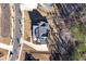 Birds eye view of an attractive neighborhood with well-maintained streets and landscaping at 39 Telfair Ct, Acworth, GA 30101