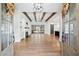 Spacious living room with hardwood floors, fireplace, and sliding glass doors to the patio at 39 Telfair Ct, Acworth, GA 30101
