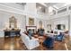 Elegant lobby featuring ornate mirrors, fireplace, and a comfortable seating arrangement at 39 Telfair Ct, Acworth, GA 30101