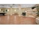 Spacious common area featuring a kitchenette, pool table, and seating arrangements at 1501 Clairmont Rd # 1027, Decatur, GA 30033
