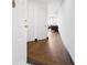 Entryway with hardwood floors leading into a bright living space, showcasing the home's inviting entrance at 1501 Clairmont Rd # 1027, Decatur, GA 30033