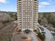 Exterior shot of the building showing multiple levels, balconies, and the front entrance at 1501 Clairmont Rd # 1027, Decatur, GA 30033